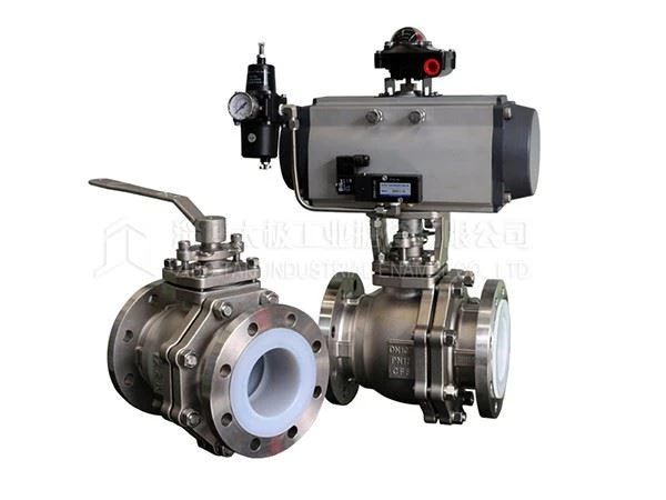PFA Lined Ball Valve